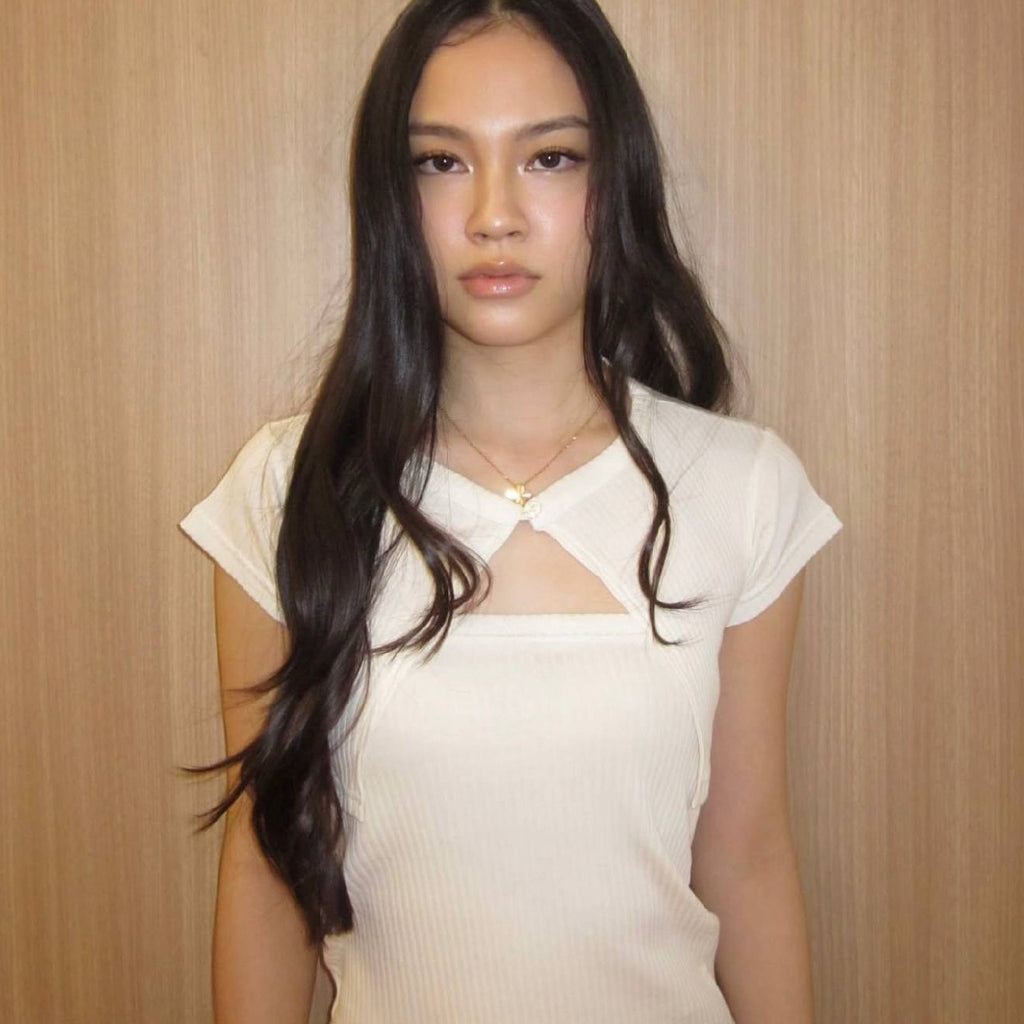 Powder Top Set - White