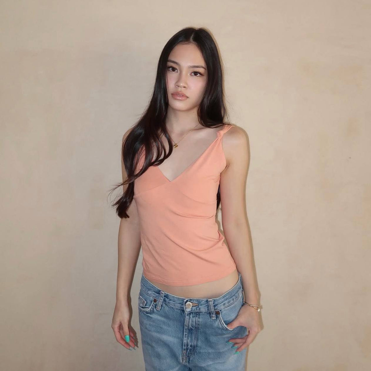 Blush Top - Coral