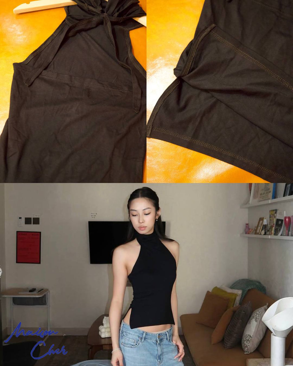 Alexa Halter - Black