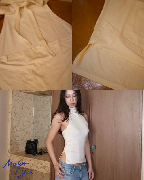 Alexa Halter - White