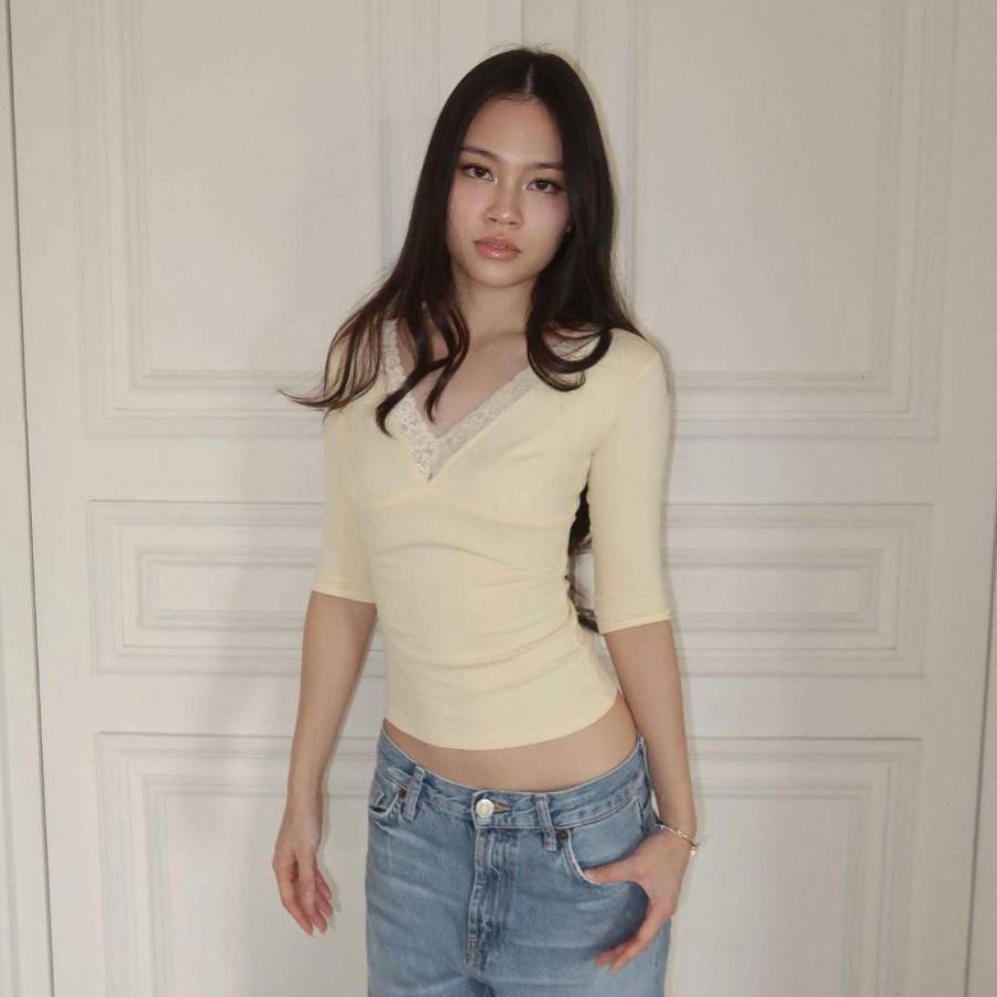 Mina Top - Yellow