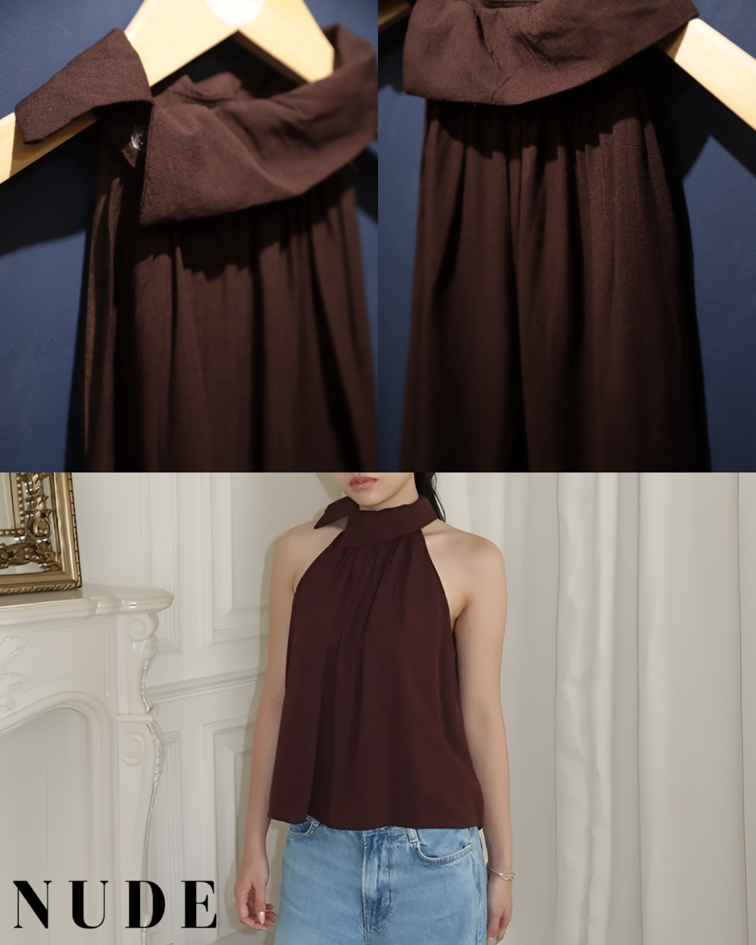 Mira Top - Brown