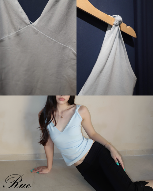 Blush Top - Baby Blue